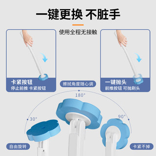妙馨思 馨思 一次性马桶刷可溶解挂壁式清洁无死角卫生间坐便洗厕所刷子  一次性马桶刷