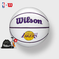 Wilson 威尔胜 官方NBA球队队徽迷你篮球签名纪念球儿童mini3号球