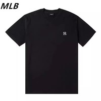 MLB 2024年春季SS24小号徽标圆领短袖T恤男女款3ATSB0243