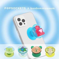 PopSockets x bonbonmuseum泡泡骚手机气囊支架 外星 地球