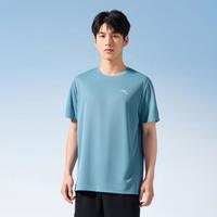 ANTA 安踏 运动T恤男夏季透气轻薄圆领跑步训练纯色短袖速干T