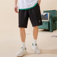 XTEP 特步 夏季薄款短裤男宽松运动针织中裤健身跑步运动裤