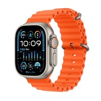 百亿补贴：Apple 苹果 23款 Apple Watch Ultra2 苹果手表49mm钛金属表壳 海洋表带