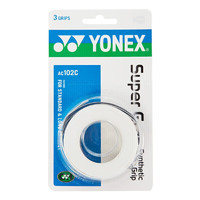 YONEX 尤尼克斯 羽毛球手胶 AC-102C-011 白色 三条装