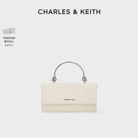 CHARLES & KEITH CHARLES&KEITH24夏新款CK6-10840559-A金属手提链条斜挎小方包女