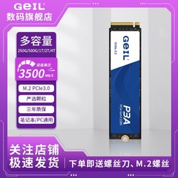 GeIL 金邦 P3A固态1TB硬盘台式机笔记本SSD全新协议接口