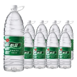 怡宝饮用纯净水2.08L*8瓶整箱家庭用水大瓶