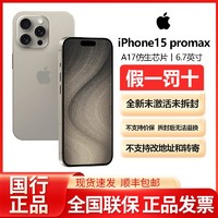 百亿补贴：Apple 苹果 iPhone 15 Pro Max正品