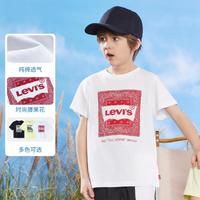 Levi's 李维斯 24夏新品|李维斯童装短袖T恤男童腰果花印花时尚舒适儿童短T