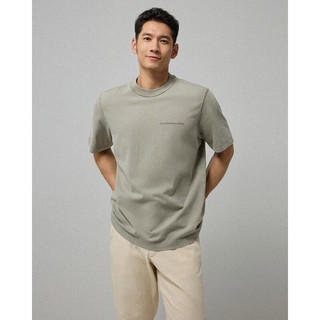 ABERCROMBIE & FITCH男装女装装 24春夏 美式风复古T恤 359280-1 绿色 M (180/100A)