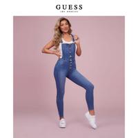 GUESS 盖尔斯 新夏女士美式复古牛仔连体裤-Q1PA14R3N00