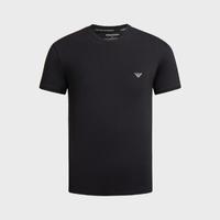 EMPORIO ARMANI 2024年春夏新品 阿玛尼男式鹰标logo简约时尚休闲T恤