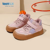 百亿补贴：TEENMIX 天美意 童鞋2023年冬季新款宝宝保暖休闲鞋潮款女童滑板鞋儿童棉鞋