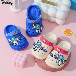 百亿补贴：Disney 迪士尼 儿童拖鞋EVA材质卡通软底防滑防撞宝宝浴室洞洞鞋