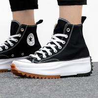 CONVERSE 匡威 Run Star男女款百搭舒适松糕厚底高帮帆布鞋