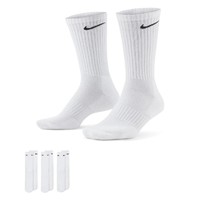 NIKE 耐克 袜子男女长筒袜运动篮球袜吸汗跑步耐磨透气休闲训练袜3双装