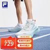 FILA 斐乐 官方男鞋NUVOLE路跑鞋2024夏季新款柔云鞋跑步鞋运动鞋 消逝蓝-BC 41