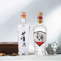 董酒 复刻 白标 54%vol 董香型白酒 125ml 单瓶装