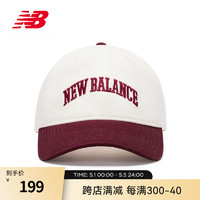 new balance NB23男女同款经典百搭运动款棒球帽 BG LAH33417 F