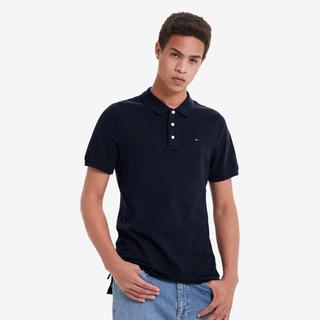 Tommy Jeans 春夏男珠地棉网眼透气刺绣翻领修身短袖POLO衫04266