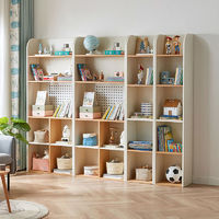 百亿补贴：LINSY 林氏家居 儿童书柜收纳柜现代简约家用客厅格子柜自由组合家具