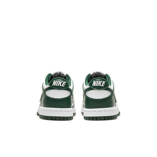 NIKE耐克DUNK LOW(GS)儿童运动鞋女鞋复古板鞋CW1590-102 39 白绿