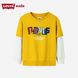 Levi's 李维斯 儿童童装卫衣LV2312056GS-002 姜黄 110/52S