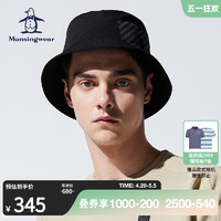 Munsingwear 万星威 秋冬高尔夫休闲时尚字母印花显脸小渔夫帽