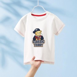 Classic Teddy 精典泰迪 夏季男童女童短袖T恤婴幼儿童短袖T恤