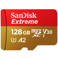 SanDisk 闪迪 无人机4K高清拍摄 TF卡 switch内存卡行车记录仪gopro相机 micro SD卡 128G 官方标配