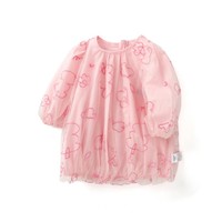 巴拉巴拉 宝宝周岁礼服女童公主裙儿童裙子婴儿连衣裙精致甜美时髦