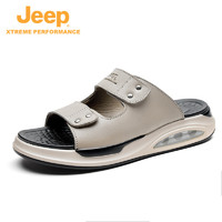 Jeep 吉普 2023夏季时尚休闲潮流凉鞋户外厚底沙滩泳池耐防滑拖鞋