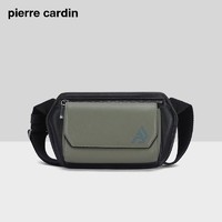 pierre cardin 皮尔卡丹 正品男士腰包真皮时尚简约单肩包男软牛皮腰包男简约潮流