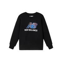 new balance NB女童男童中性儿童运动卫衣加绒长袖上衣休闲7CB4S123