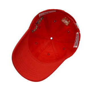 MLB儿童男女童龙年潮趣棒球帽简约百搭24春夏 深红色 51-53cm