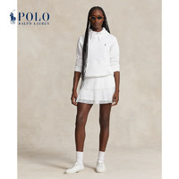 Polo Ralph Lauren 拉夫劳伦 女装 24年春孔眼拼片双面布裙裤RL25496 100-陶瓷白 XL