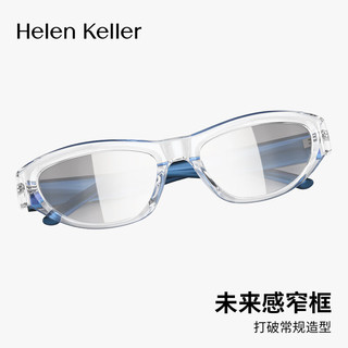 海伦凯勒（HELEN KELLER）眼镜男女同款防紫外线太阳镜户外运动墨镜HK612-N01F HK612-N01F渐进灰镜片