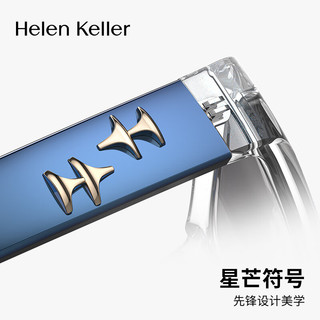 海伦凯勒（HELEN KELLER）眼镜男女同款防紫外线太阳镜户外运动墨镜HK612-N01F HK612-N01F渐进灰镜片