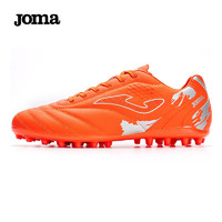 Joma 荷马 足球鞋儿童成人MG短钉人草场地防滑耐磨专业足球训练鞋男女通用 橙色 44（成人）