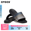 crocs 卡骆驰 迈阿密金属凉拖户外坡跟一字拖鞋女鞋|210041