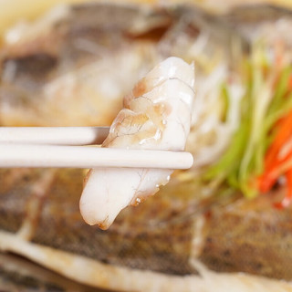XIAN YAO 鱻谣 三去海鲈鱼450-500g 开背净膛 免洗去鳞去鳃去内脏 生鲜鱼类
