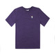  FILA 斐乐 经典简约圆领短袖T恤 紫色1383812-GOTHIC GRAPE-M　