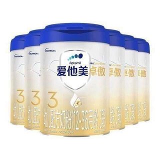 卓萃升级版爱他美卓傲幼儿配方奶粉3段(12-36月龄)800g*6