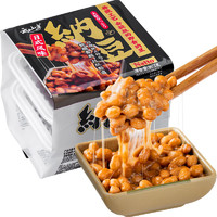 云山半 即食納豆167.1g 3小盒 日式風味 拉絲大粒納豆 涼菜 含獨立料包