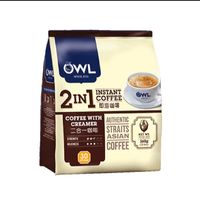 OWL 猫头鹰 二合一无添加蔗糖速溶咖啡粉360g（12g*30条）
