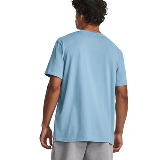 安德玛（UNDERARMOUR）春夏【我可以47】男子训练运动短袖T恤1373997 蓝色490 L