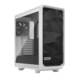 Meshify 2 Compact电脑机箱 侧透游戏机箱 白色 侧透（高透钢化玻璃）