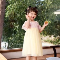 巴拉巴拉 儿童童装女童连衣裙2024新款夏装裙子公主裙