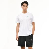LI-NING 李宁 男式训练跑步运动套装健身透气排湿速干衣裤