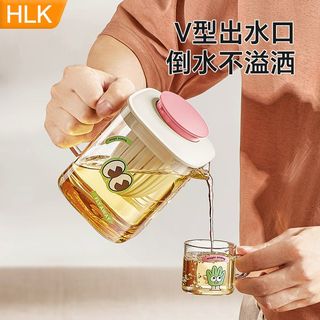 玻璃茶壶耐高温茶水分离泡茶壶透明花茶壶家用烧水壶茶具套装